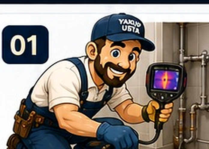 Yakup Usta su kaçağı tespiti yaparken